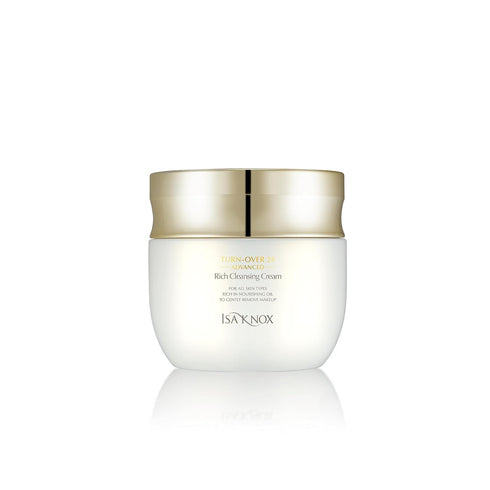 Isa Knox Turnover 28 Advanced - 6.8fl oz Rich Cleansing Cream, Nourishing Makeup Remover without Residue