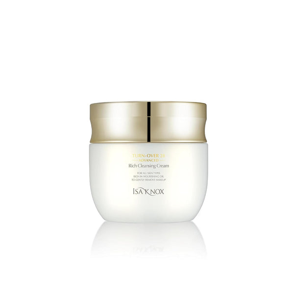 Isa Knox Turnover 28 Advanced - 6.8fl oz Rich Cleansing Cream, Nourishing Makeup Remover without Residue
