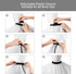 Vintage American Flag Hair Cutting Barber Cape - Hair Salon and Dyeing Styling Cloth for Women/Men