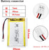 Liter Energy Battery 3.7V Lipo Battery 2000mAh Rechargeable Lithium ion Polymer Battery 704060 Lithium Polymer ion Battery with JST Connector