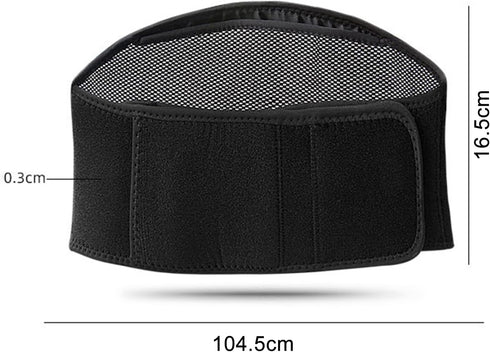 SONGBIRDTH Back Heating Waist Pad, Electric Waist Support Vibration Massage Lower Back Pain Lumbar Spine Cramps