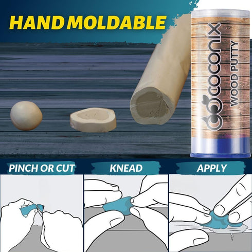 Coconix Floor & Furniture Repair Kit - Fix Scratches, Scuffs, and Dents on Hardwood Floors, Furniture, and Laminate