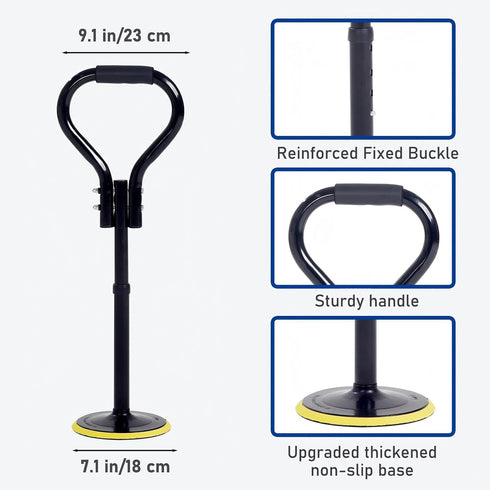 Standing Assist Aid for Seniors - Adjustable Mobility Device to Help Get up from Floor - Stable Support Handle