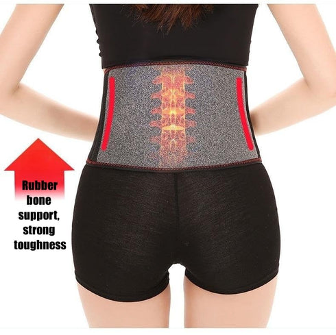 Self Heating Magnetic Therapy Lower Back Brace for Men Women, Adjustable Lumbar Support Belt for Sciatica Pain Relief