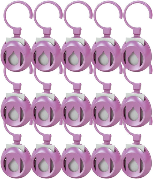 Aromapod Natural Airflow Personal Essential Oil Diffuser with 15 Aromapods & 30 Unscented Refill Pads for Home, Office,