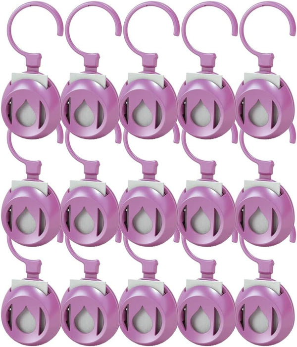 Aromapod Natural Airflow Personal Essential Oil Diffuser with 15 Aromapods & 30 Unscented Refill Pads for Home, Office,