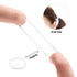 TecUnite 200 Pcs 1inch Colorful Rubber Elastic Hair Ties - Mini Ponytail Holders, Metal Free Bands