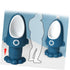 LOLIPPYY Adjustable Rocket Urinal Potty for Boys Fun and Easy Toilet Training Cute Cartoon Design Deep Sea Blue