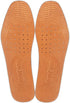 Absorbent Ultra Thin Pigskin Leather Insoles for Stinky Feet, Foot and Shoe Odor Inserts, 4 Pair