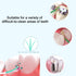 300 Pieces Dual-Use Interdental Brushes, Soft Silicone Disposable Dental Picks for Effective Teeth Cleaning