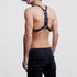 ROIEIIR Adjustable Leather Chest Harness for Men, BDSM Fetish Bondage Gear, Erotic Leather Strap for Couples, Sexy