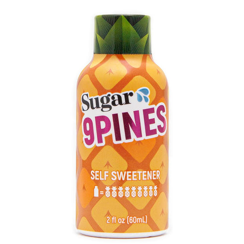 9Pines Sugar Splash - 2oz Pineapple Shot and Cocktail Mixer (1-Pack Single Shot) - for Men and Women
