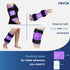 REVIX Knee Ice Pack for Injuries - Reusable Gel Knee Ice Wrap for Arthritis, Meniscus Pain Relief, Set of Two
