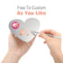 Luxspire Makeup Mixing Palette, Stainless Steel Cosmetics Palette with Spatula for Foundation Cream Mixing, Eyeshadow,