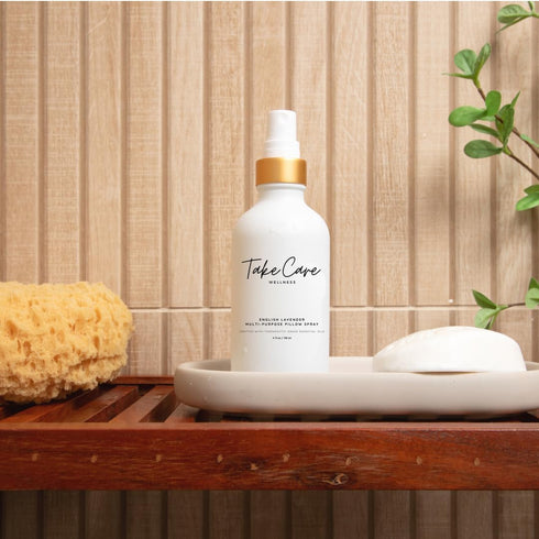 Multi-Purpose Lavender Pillow Spray - Therapeutic Grade Essential Oils - Calming - Freshens Curtains & Upholstery