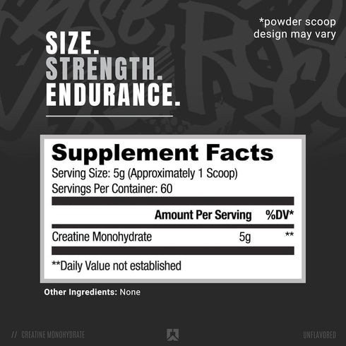 RYSE Up Supplements Element Series Creatine Monohydrate | Increase Lean Muscle Mass | Improve Strength & Power | Reduce