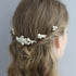 inSowni 26 Pack Gold Flower Pearl Wedding Bridal Hair Side Combs + U Shaped Hair Pins Clips for Women, Girls