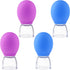 LUSTRIB 4Pcs Silicone Facial Cupping Therapy Set, Face Cupping Therapy Kit for Anti