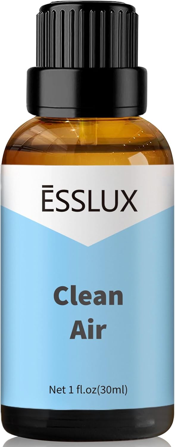 Clean Air Fragrance Oil - ESSLUX Aromatherapy Essential Scented Oils for Diffuser, 30 ml, Home Fragrance