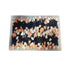 MORGLES 150Pcs Eyeshadow Applicators, Double Sided Eye Makeup Applicators Short Sponge Sticks with Box, Black