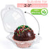 Packaging 50 Pack Hot Cocoa Bomb Boxes, Cocoa Bomb Boxes Spherical Hot Chocolate Bomb Holder