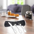 8 PCS Bariatric Plates for Portion Control, Silverware Serving Spoons, Forks, Knives with Storage Bags