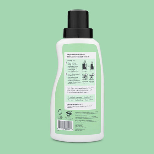 Fresh Wave Odor Removing Laundry Booster, 24 fl. Oz. | Natural Plant-Based Odor Eliminator for Fabrics