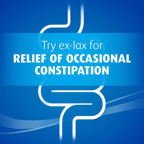 Ex-Lax Maximum Strength Stimulant Laxative Pills for Occasional Constipation Relief, Gentle Laxatives - 24 Count
