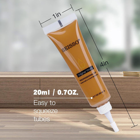 Furniture Repair Kit - 50 Piece Wood Floor Repair Set with 24 Colors Touch Up Kit, Scraper and Brushes