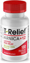 T-Relief Arnica +12 Natural Actives, Fast-Acting Formula, 100 Tablets