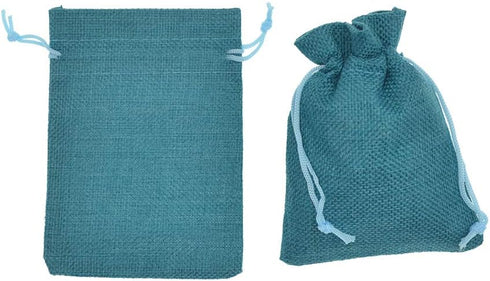 Burlap Bags with Drawstring, 2.7x3.5 Inch Jute Sacks for Jewelry Candy Pouch, Christmas Wedding Party Favor Gift Bags