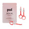 PUL Chew Tool & Clear Aligner Removal 2 in 1 Combo Tool, Compatible with Invisalign, Hygienic Oral Care, 3 Pack, Pink