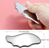 MObyat 1Pcs Stainless Steel Gua Sha Guasha Massage Soft Tissue Therapy Used for Back Legs Arms Neck Shoulder Home Gym