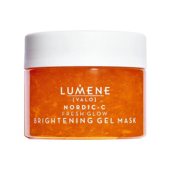 Lumene Nordic C Fresh Glow Brightening Gel Mask - Gentle Vitamin C Face Mask with Arctic Cloudberry AHA - 150mL