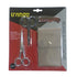 LIVINGO 4.5 inches Professional Beard & Mustache Scissors for Men, Stainless Steel Trimming Shears Kit with Comb & Case