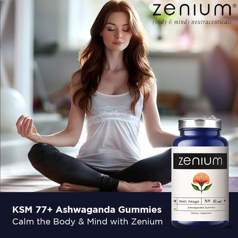 Ashwagandha 3,000mgs Gummy | Extra Strength | KSM-77+ High Potency, 10% Withanolide | Delicious Peach Mango | 60 Count | Ayurvedic Supplement | Vegan, Non-GMO, Gluten-Free & Gelatin-Free