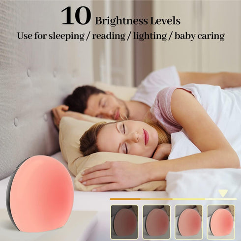 Meditation 30 12 10 32-Level 4 White Noise Sound Machine with Soothing Sounds Colors Night Light Brightness Levels