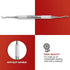 Dental Tools by HOKIN, Plaque Remover for Teeth Cleaning, Stainless Steel Dental Picks for Men, Women, Kids