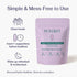 HOUMEI 12 Counts Vaginal Suppositories with Vitamin E and Hyaluronic Acid, Organic Feminine Moisturizer for Dryness