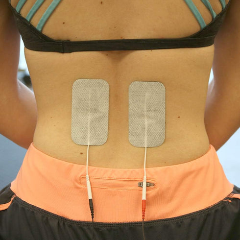 reserv 2" x 4" Rectangle Premium Re-Usable Self Adhesive Electrode Pads for TENS/EMS Unit (8 Electrodes)