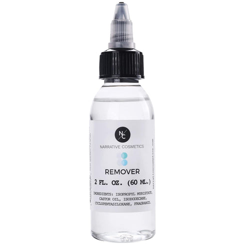 Alcohol Free Makeup Remover for Alcohol Activated Makeup, Perfect for Special FX, Theater, Film, and Halloween, 2 Fl Oz