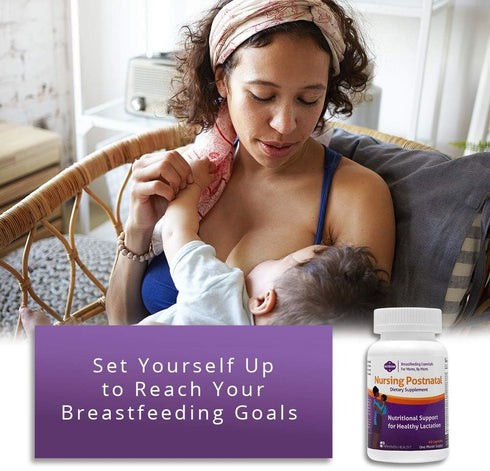 Milkies Fairhaven Health Nursing Postnatal Vegetarian Supplement for Breastfeeding Women, 1 Month Supply