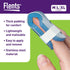 Flents Medium Finger Splint - Two Sided Splint for Injured Finger Support & Protection