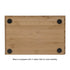 MobileVision Bamboo Makeup Drawer Organizer, Break Resistant Cosmetics Storage Box and Display Case