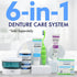 Dr. B Dental Solutions Cleanadent Denture and Gum Toothpaste, 4 oz - ADA Accepted, All-Natural for Odor and Stain