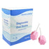 Disposable Oral Swabstick Oral Care Foam Swabs - Individually Wrapped, Pink - 150 Counts
