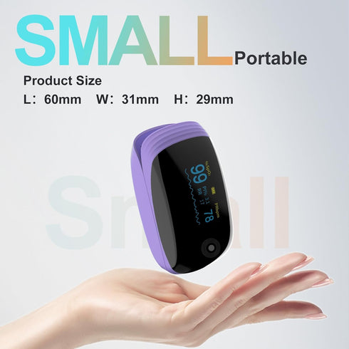 SpO2 SpO2 Rechargeable pulse oximeter with respiration, with Pulse Rate and PI RR Precision Fast Oximeter Reading