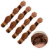 Retro Braided Hair Styling Clips, 4-Pack Multi-Layer Hollow Woven Hairpins for Women