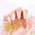 WOKOTO 6 Boxes Nail Art Studs Set, Gold Silver Hollow Star Moon Flower Rivet Kit with Tweezers and Picker Pencil