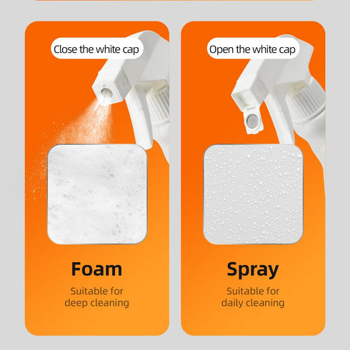 Nozzle, Wall(17.64 oz x3 Lemon Bathroom & Shower Cleaner, Effective Daily Maintenance, Dual Foam & Spray All-Purpose